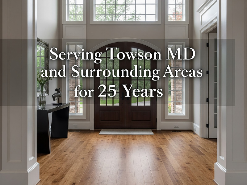 Flooring services in Towson, MD by Carpet Concepts